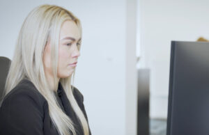 TFS employees pictured during their abseil for Rainbows Hospice